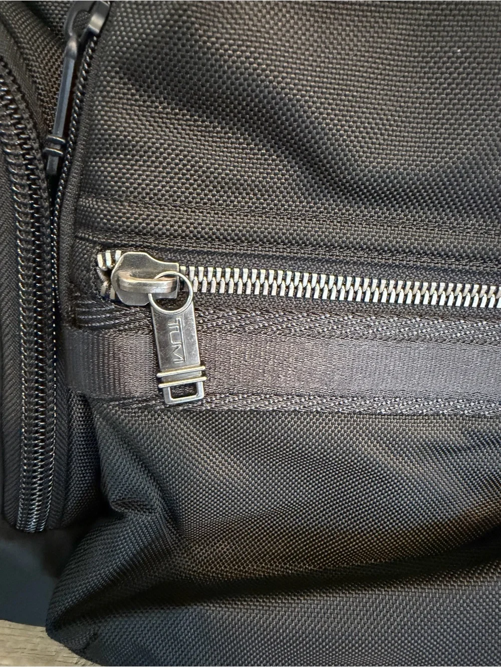 This black TUMI Alpha Bravo Navigation Backpack